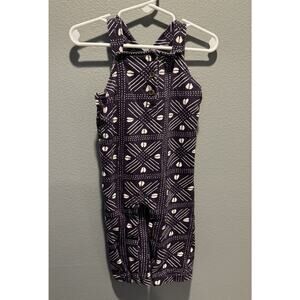 Ade & Ayo Baby Romper Overalls 6-9M Purple